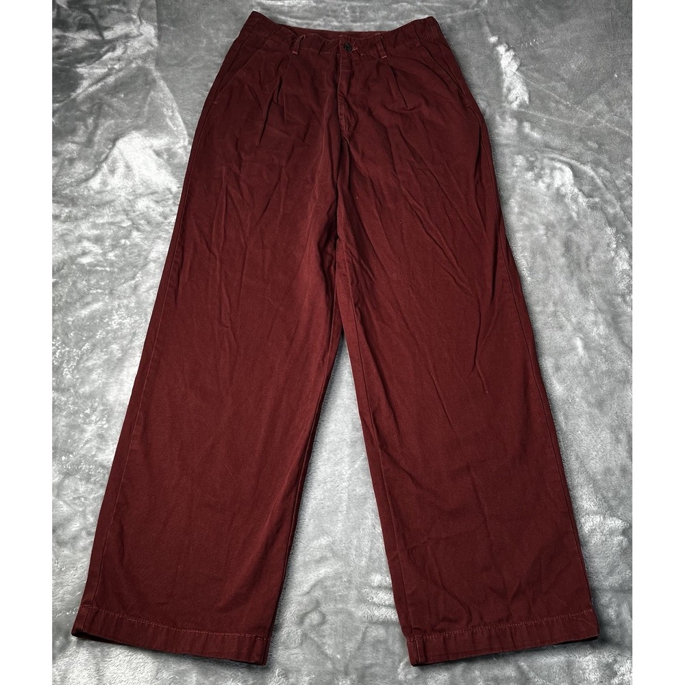 Zara Pants Women Size Small Wide Leg Pleated Dress Pants w/ Pockets